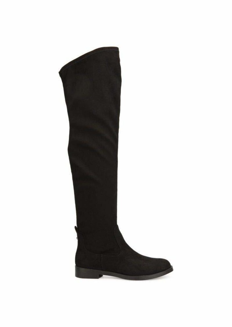 Kenneth Cole REACTION Women's Wind-y Over the Knee Stretch Boot   M US