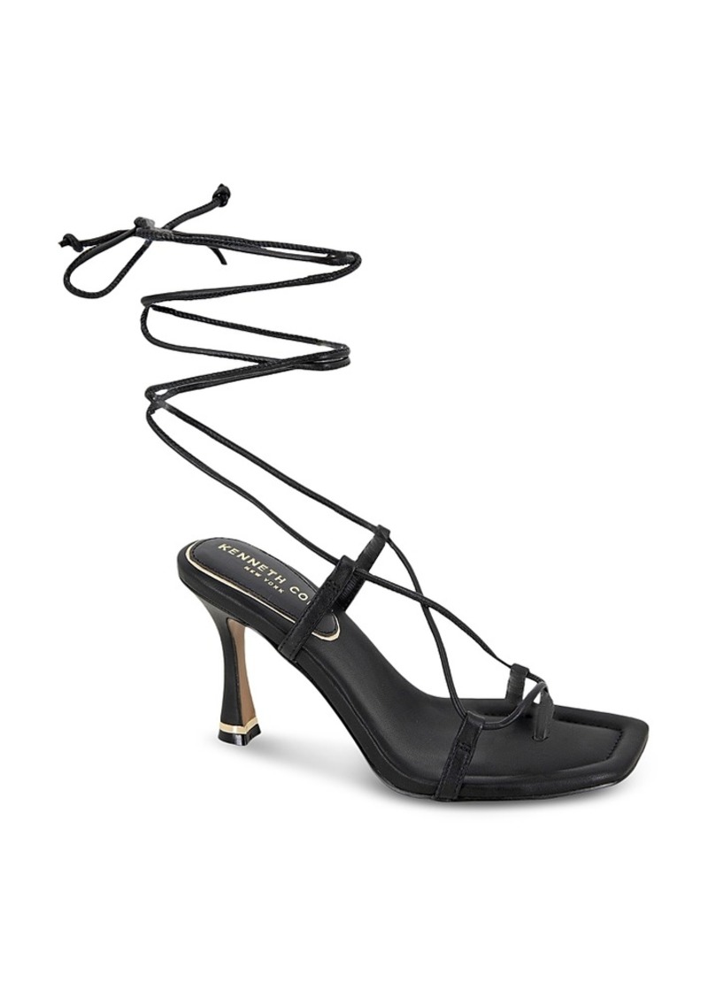 Kenneth Cole Women's Belinda Ankle Tie High Heel Sandals