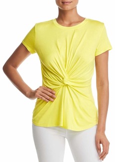 Kenneth Cole Women's Knotted Front TOP  L