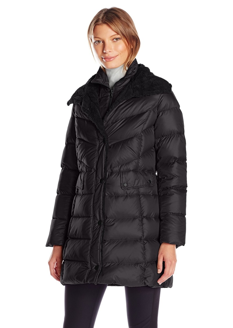 kenneth cole womens puffer coat