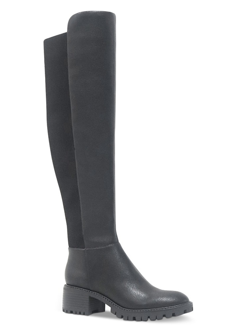 Kenneth Cole Women's Riva Lug Sole Over The Knee Boots