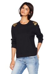 Kenneth Cole Women's Sweatshirt with Embellishment  XL