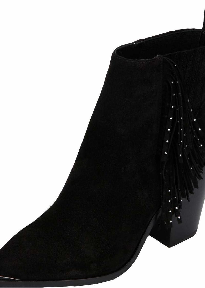 Kenneth Cole Women's WEST Side Fringe Bootie RB Studs Fashion Boot