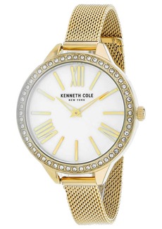 Kenneth Cole Women's White dial Watch