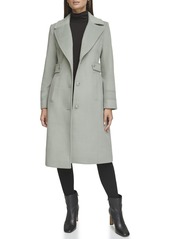 Kenneth Cole Women's Wool Coat Military SAGE