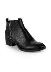 Lonnie Leather Zip Chelsea Boots - 71% Off!