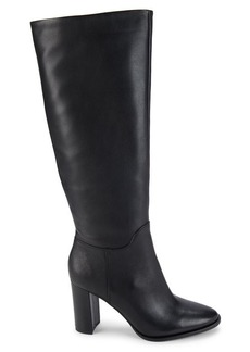Kenneth Cole Lowell Almond Toe Knee High Boots