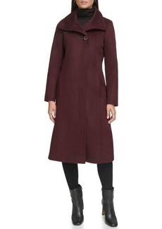 Kenneth Cole Melton Wool Blend Peacoat