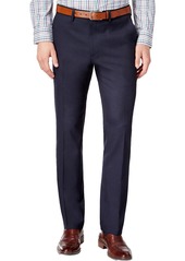 Kenneth Cole Mens Window Pane Slim Dress Pants