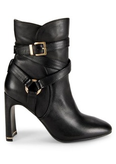 Kenneth Cole Nellie Leather Ankle Boot