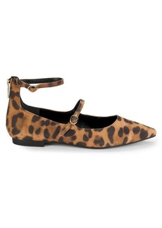 Kenneth Cole Nolita Leopard Print Leather Pumps