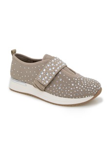 Reaction Kenneth Cole Cameron Crystal Mary Jane Sneaker in Natural Micro at Nordstrom Rack