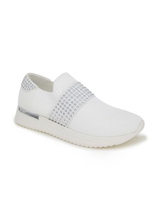Reaction Kenneth Cole Collette Knit Sneaker in White at Nordstrom Rack