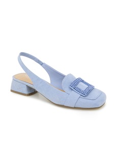 Reaction Kenneth Cole Lewis Slingback Pump in Sky Blue Micro at Nordstrom Rack