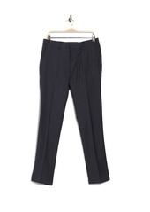 Reaction Kenneth Cole Micro Check Houndstooth Skinny Dress Pants in Dark Blue at Nordstrom Rack