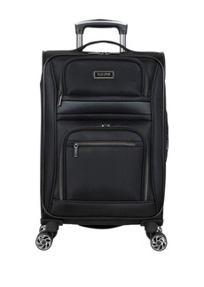 Kenneth Cole Reaction Rugged Roamer 20-Inch Dobby Softside Expandable Spinner Carry-On Luggage in Black at Nordstrom Rack