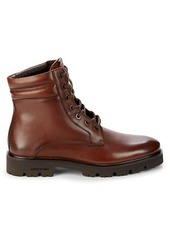 Kenneth Cole Rhode Leather Lug Boots
