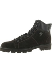 Kenneth Cole Rhode Mens Leather Lace Up Hiking Boots