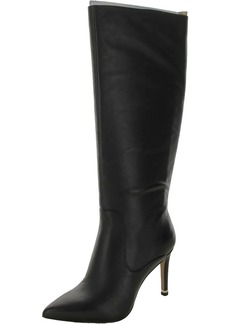Kenneth Cole Riley 85 Tubular Womens Leather Heels Knee-High Boots