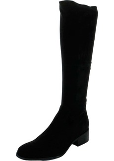 Kenneth Cole Salt Stretch Womens Zipper Block Heel Knee-High Boots