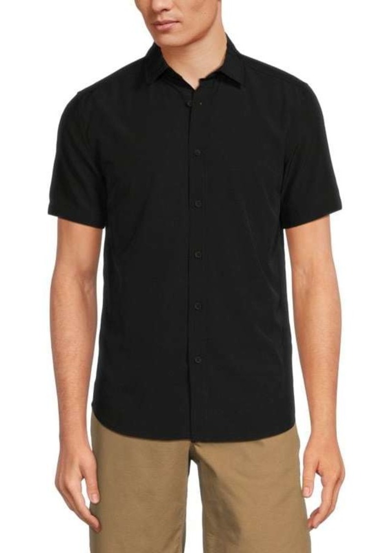 Kenneth Cole Short Sleeve Button Down Shirt