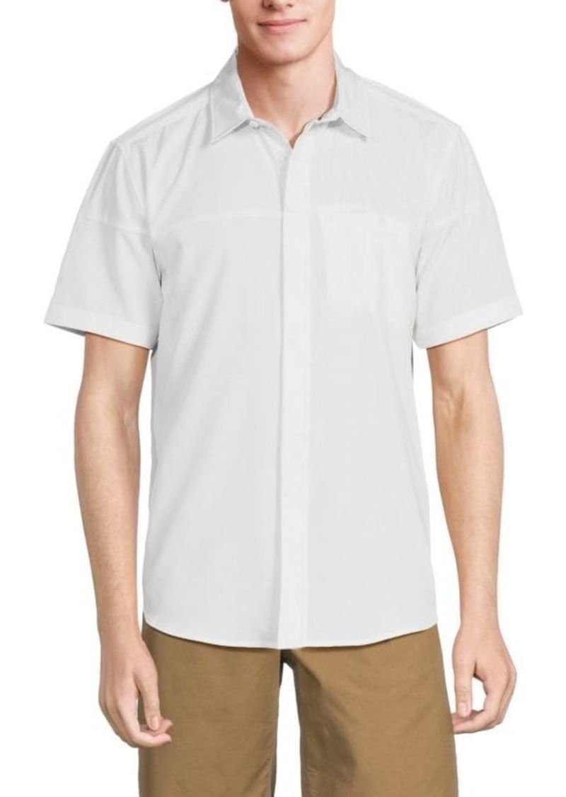 Kenneth Cole Short Sleeve Button Down Shirt