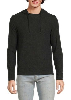 Kenneth Cole Solid Drawstring Hoodie