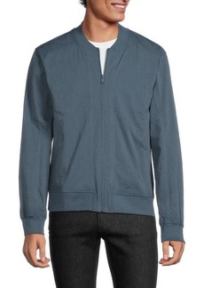 Kenneth Cole Solid Zip Jacket