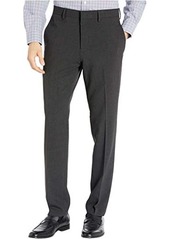 Kenneth Cole Stretch Flannel Slim Fit Flat Front Dress Pants