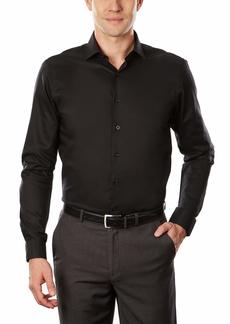 Unlisted by Kenneth Cole mens Slim Fit Solid Dress Shirt  14 -14.5 Neck 32 -33 Sleeve US