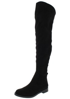 Kenneth Cole Wind-Y Womens Faux Suede Tall Over-The-Knee Boots