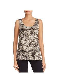 Kenneth Cole Womens Camouflage Scoop Neck Tank Top