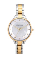 Kenneth Cole Women's Classic Two Tone Watch, 36mm