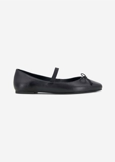 Kenneth Cole Women's Myra Leather Ballet Flat In Black