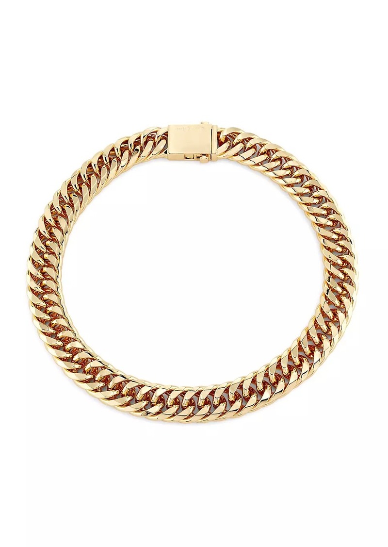 Kenneth Jay Lane 14K Gold-Plated Chain Necklace