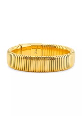 Kenneth Jay Lane 14K Gold-Plated Coiled Stretch Bracelet