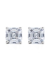 Kenneth Jay Lane crystal-embellished square stud earrings