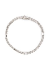 Kenneth Jay Lane crystal-embellished tennis bracelet