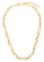 Kenneth Jay Lane interlocking-links chain necklace