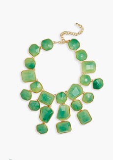 Kenneth Jay Lane - Gold-tone crystal necklace - Green - OneSize