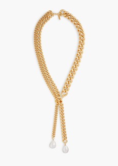 Kenneth Jay Lane - Gold-tone faux pearl necklace - Metallic - OneSize