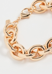 Kenneth Jay Lane Gold Link Chain Bracelet