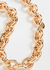 Kenneth Jay Lane Gold Link Chain Necklace