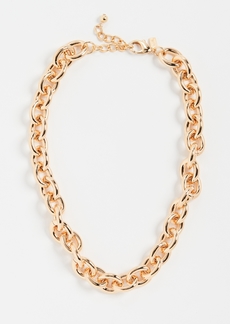 Kenneth Jay Lane Gold Link Chain Necklace