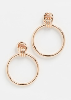 Kenneth Jay Lane Polished Gold Love Knot Earrings