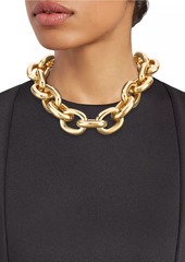 Kenneth Jay Lane Polished Link Necklace