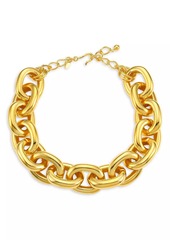 Kenneth Jay Lane Polished Link Necklace