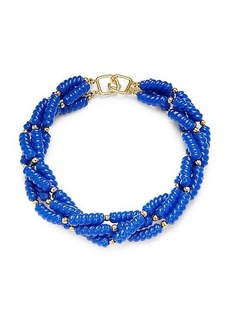 Kenneth Jay Lane Resin Beaded Statement Necklace