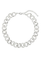 Kenneth Jay Lane crystal-embellished chain necklace