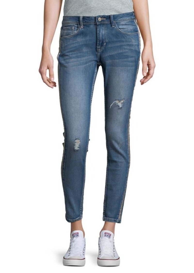 Kensie Kensie jeans Effortless Distressed Ankle Jeans | Denim